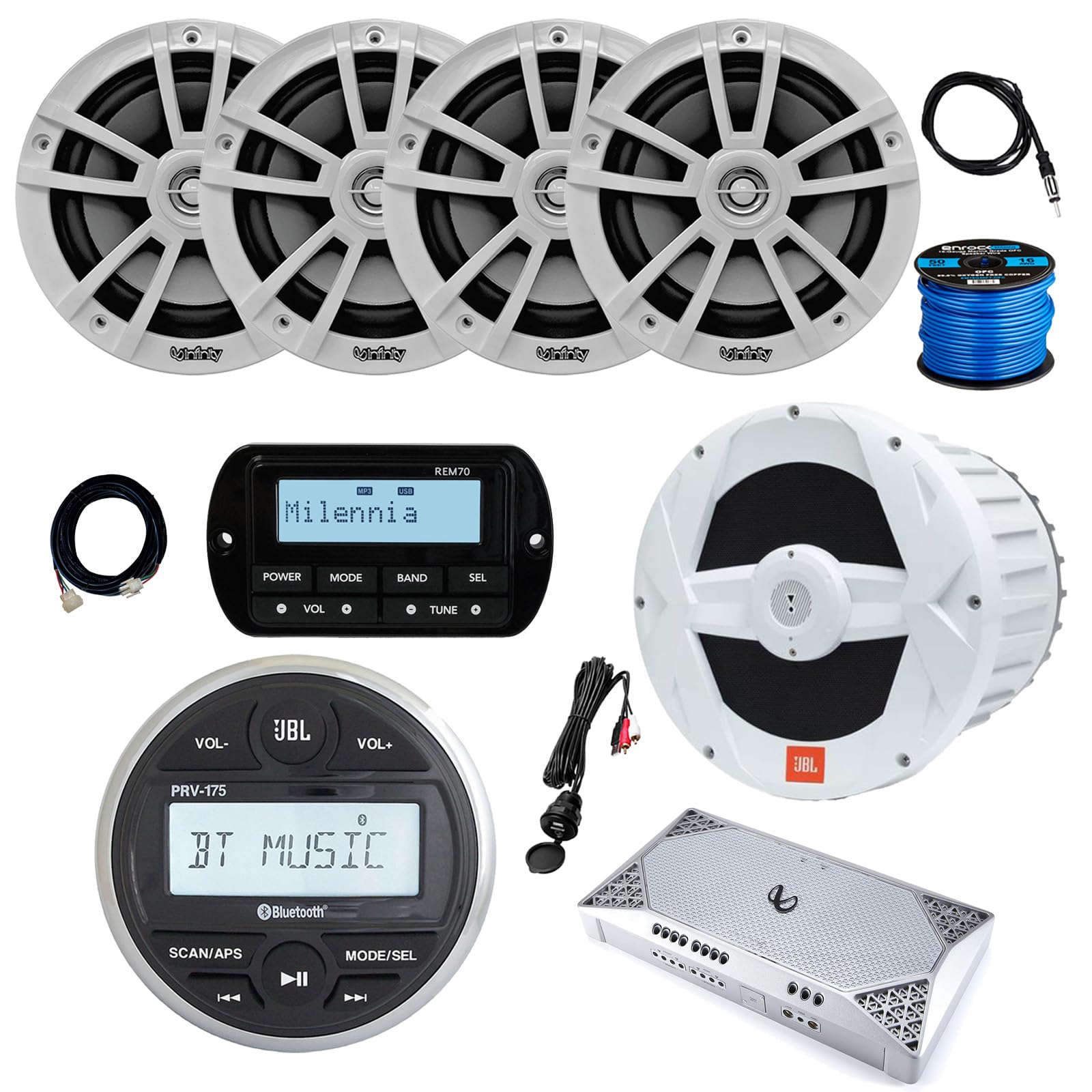 【中古】 JBL PRV 175?AM FM USB Bluetoothゲージスタイルステレオ Amazon.com: JBL PRV-175 Marine Gauge Hole Mount USB Bluetooth AM
